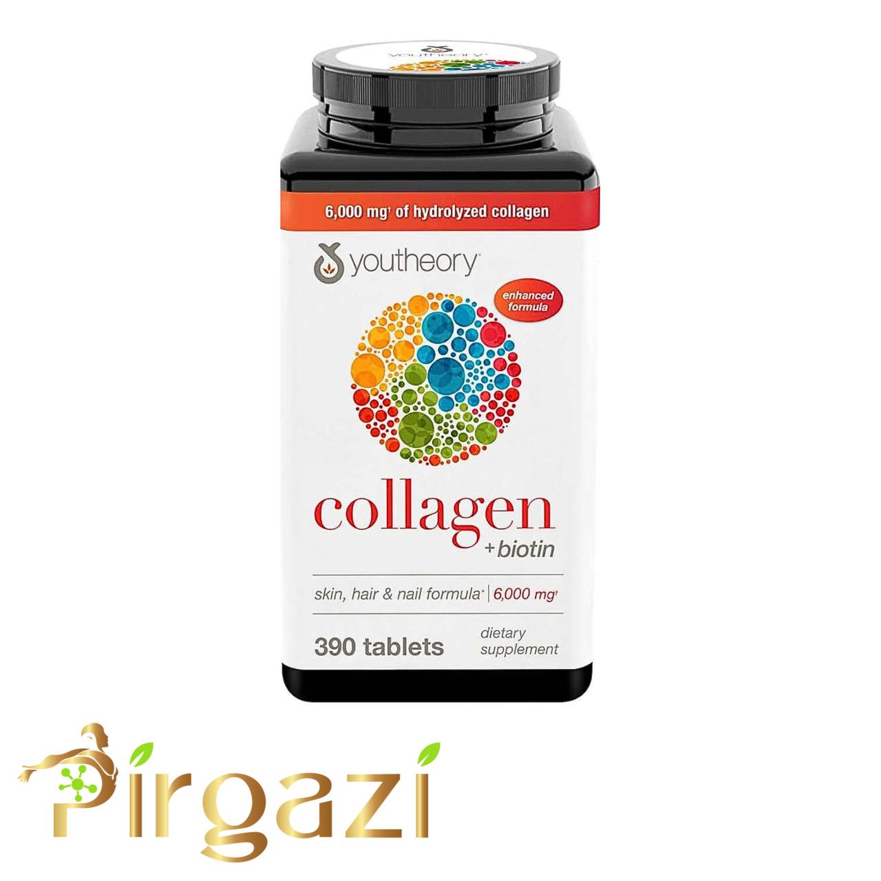 قرص کلاژن یوتئوری + ویتامین C – آمریکا